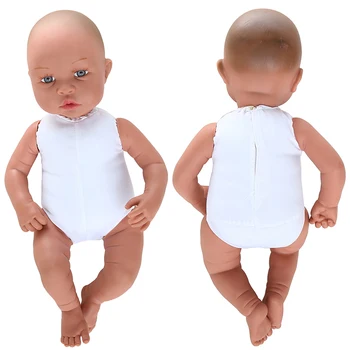 45cm Atgimsta Silikono Kūdikių Lėlės Jokios Funkcijos, Silikono Afrikos Atgimsta Bebe Lėlės Gyvas Realių Žaislai Nustebinti Dovana Vaikams