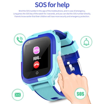 4G Smart Vandeniui Laikrodžiai GPS LBS WIFI Vietą Nuotolinio Stebėjimo Vaizdo Skambučių Mada Vaikams GPS Tracker Smart Laikrodis DF56