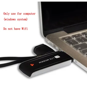 4G USB Modemas Atrakinti Plačiajuosčio Belaidžio Stick Universalus Data Kortelę Nešiojamų 100 mbps, LTE FDD WCDMA USB Dongle Modemas SIM Kortelės