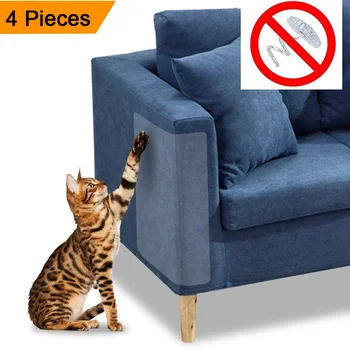 4pcs Katė nulio Sofos guard letena raštas savarankiškai adhesie apsaugoti trinkelėmis katė braižymo baldai, odinės kėdės, recliner apsaugoti