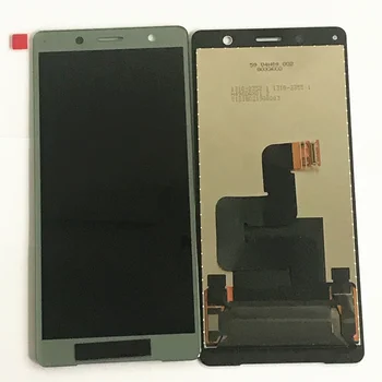 5.0 colių LCD Ekranas Sony Xperia XZ2 Compact / XZ2 Mini Jutiklinis Ekranas skaitmeninis keitiklis komplektuojami Su Rėmo Sony XZ2 Kompaktiškas LCD