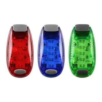 5 LED Žibintai Saugos Daugiafunkcinis 3 Rūšių Klipą Strobe Saugos Žibintus Dviračiu, Bėgiojimas, Šunų Reikmenys