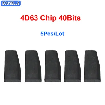 5 Vnt./Daug Automobilio Raktas Chip 4D63 Chip 40 Bitų 40Bit Atsakiklis Tuščią Keramikos Chip 