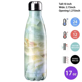 500ml Vandens Kolbą Termosas Nerūdijančio Plieno Vakuuminės Kolbos Izoliuoti Dvigubos Sienelės Gėrimo Butelis vientisos Spalvos & Mix-spalvos