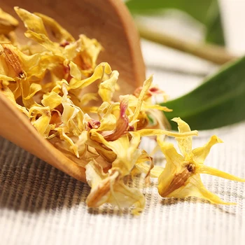 50g nemokamas pristatymas džiovinti Dendrobium officinale gėlių pumpurai