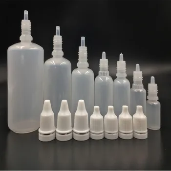 50pcs 10 ml Plastiko LDPE Tuščias Išspausti Akių Sulčių, Skysčio Buteliukai su Lašintuvu 50 butelių 10 kanalų