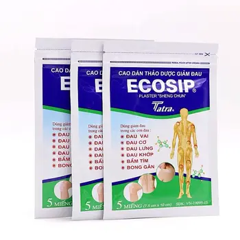 50Pcs/daug Vietnamas Ecosip Žolė Gipso Osteoartrito Gydymo Kaulų Yperplasia Lipni, reumato Skausmą Pleistras