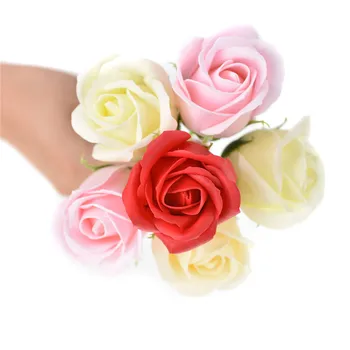50Pcs Pigus Muilas, Rožių Dirbtinės Gėlės Aukštos Kokybės Muilo Rožės, Gėlės Galvos Nekilnojamojo Touch Romantiška Vestuvių Dekoravimas Gėlių