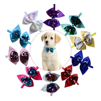 50pcs Šuo Accesories Pet products China Šuo peteliškę Mažų Šunų Bowties Naujųjų Metų Viliojimo Produktų Didelių Šunų Reikmenys