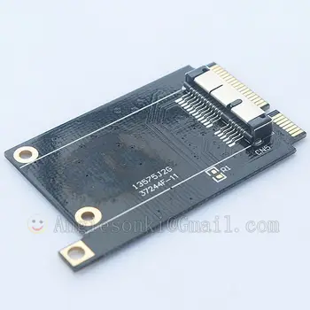 52 pin Mini PCI-E transformacijas Kortele, WIFI Adapteris, skirtas BCM94360CD/BCM94331CD/BCM94360CS2/ BCM94360CSAX Nešiojamas Tinklo