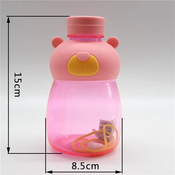540ML Kūrybos Gražių Animacinių filmų Plastikinis Vandens Butelis BPA Free 