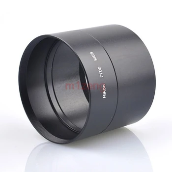58mm 58 mm filtro apsodo metalo Objektyvo Adapterio Vamzdeliu Žiedas, skirtas nikon Coolpix p7700 fotoaparatas