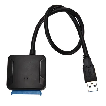 5Gbps SATA Į USB 3.0 2.5/3.5 Colių HDD SSD Kietųjų Diskų Keitiklio Kabelį Linijos Adapteris Kietojo Disko Adapteris Konversijos Kabelis