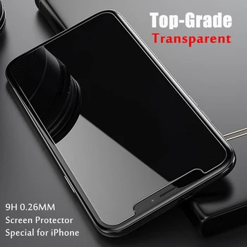5Pack Apsauginis Stiklas iPhone 6 6s 7 8 11 Stiklas Screen Protector, iPhone 12 11 8 Pro Plus XR Mini X XS Max Grūdintas Stiklas