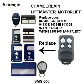 5piece Chamberlain liftmaster 1A5477 1A6487 132B2372 D-66793 WICKES156105 nuotolinio valdymo liftmaster vartai, garažo vartai 433.92 MHz