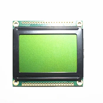 5v 12864 128*64 Grafinis 128X64 Dot LCD Modulis KS0107/8 gelsvai žalia/Mėlyna LCD ekrano dydis 54X50 DSO062 Oscilloscope