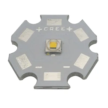 5VNT Cree XLamp XP-E2 XPE2 3W Šiltai Balta 3000K LED Šviesos Spinduolis, Lemputės 8mm/10mm/12mm/kaip 14mm/16mm/20mm PCB