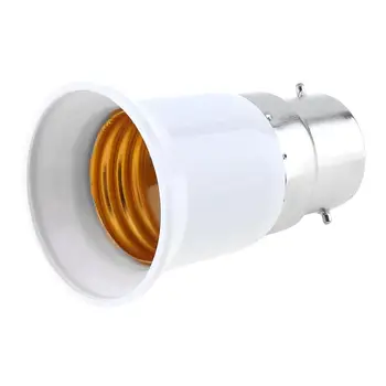 5vnt/daug B22 į E27 LED Lemputės Bazės Adapteris Universalus Šviesos Keitiklį Lempos Lizdo Laikiklį