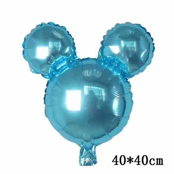 5vnt Mickey Minnie Galvos Aliuminio Folija Balionai Baby Shower Laimingas Gimtadienio Dekoracijas Prekių Balionai Vaikams Dovanos