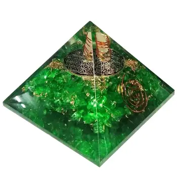 6.5 cm Halo Energijos Konverteris Orgonite Piramidės, simbolizuoja meilę atneša laimę dervos apdailos amatų orgone Pasisekė Dovanos