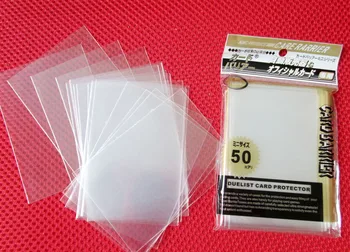 6 kasetes (300pcs) Yu Gi Oh kortų žaidimas priežiūros rarrier anime Yu-Gi-Oh! rankovės vientisos spalvos stalo žaidimas duelist kortelių apsaugos žaislas