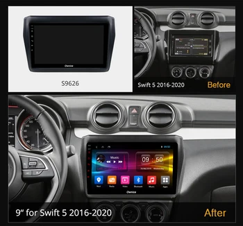 6G+128G Ownice Android 10.0 Automobilių dvd Suzuki Swift 2018 Stereo GPS Navi 