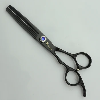 6inch Žirklės kairę ranka barbershop plaukų karpyti šukuosenų retinimo kairėje aukštos kokybės kirpykla makas Tijeras