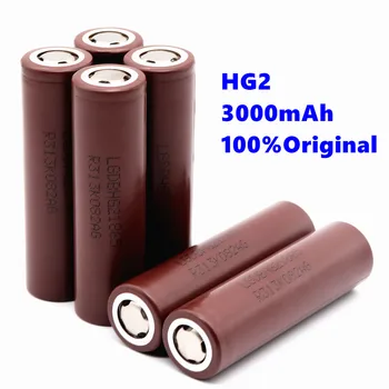 6PCS Originalus HG2 18650 3000mAh baterija 18650HG2 3.6 V, skirta hg2 Galios daugkartinio Įkrovimo baterija baterija