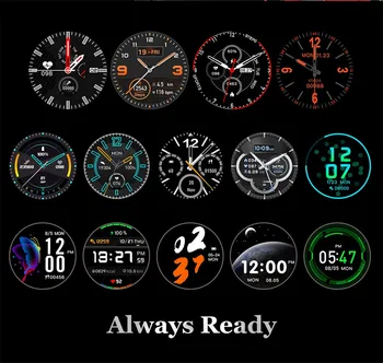 7 Spalvų Smart Laikrodžiai DT78 1.3 colių IP68 Vandeniui Fulltou-ch Ekranas Sportas Smartwatch Fitneso Apyrankės Moterims, vyriški Laikrodis