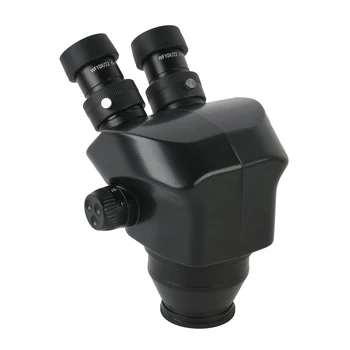 7X-50X Žiūronų Stereo Mikroskopas Galva 7-45X Atnaujinti WF10X/22mm Okuliaro Didelis Laukas 0,5 X 2.0 X Barlow Tikslas Objektyvas