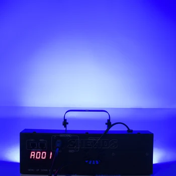 80W RGB LED Strobe Šviesos DJ Disco Scenos Poveikis Stroboscope Šalis Atostogų Vestuvių Culb 