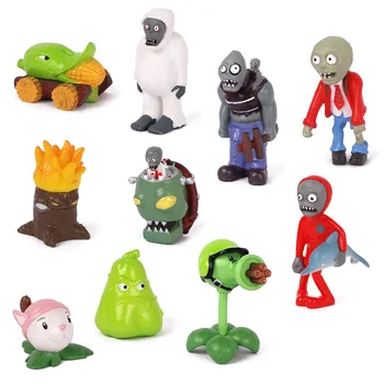 88 Stilių Augalai Vs Zombies Veiksmų Skaičiai Žaislai PVZ Augalų + Zombiai Duomenys PVC Lėlės Modelį Vaikams Brinquedos Juguetes Dovana