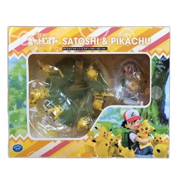 8pcs/rinkinys Pokemon Pikachu pav lėlės Popplio Rowlet Cosmog Metang Eevee Wobbuffet pikapas lėlės, žaislai vaikams nuo 2 iki 4 metų