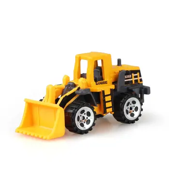 8Pcs/Set Mini Lydinio Inžinerijos Automobilio Modelio Traktoriaus Žaislas savivarčių Ekskavatorių Krautuvų Modelis Klasikinis Žaislas, Transporto priemonės, Dovanos Berniukams