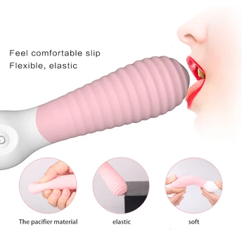 9 Greičio Dryžuotas Galingas Vibratorius G-Spot Kulka Pradedantiesiems Klitorio Stimuliacija Suaugusiųjų Produkto Sekso Žaislai Moterims, Dildos