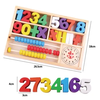 99 Daugybos Lentelė Matematikos Žaislai, Kūdikių Mediniai Matematikos Žaislas 10*10 Pav Blokai Kūdikis Mokosi Švietimo Montessori Dovanos Vaikams, Žaislai