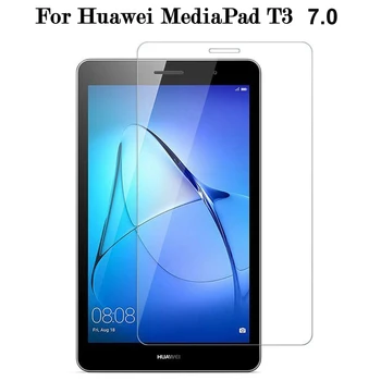 9H Ekrano apsaugos Huawei Mediapad T3 4G 7.0 Grūdintas Stiklas Atveju, Huawei T3 7 colių WIFI Ekrano Apsaugos Tabletės Plėvelė
