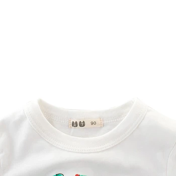 AA Mados Berniukų T-shirt Spausdinti Puloveris Vasaros Medvilnės Drabužius Vaikams, Cartoon T-shirt Laisvalaikio Stiliaus Palaidinė