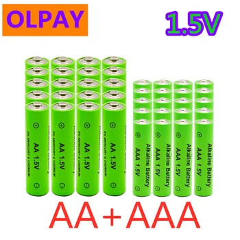 AAA 3000MAh 1,5 V Baterijos Įkrovimo Šarminės baterijos + AA 4000mAh Fakelas Žaislai, Laikrodis, MP3 Grotuvas Pakeisti Ni-Mh Baterija