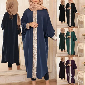 Abayas Moterų China Abaja Turkija, Arabų Hijab Musulmonų Caftan Dress Kaftan Marokas Skraiste Musulmane Femme Islamas Vestidos Kataras