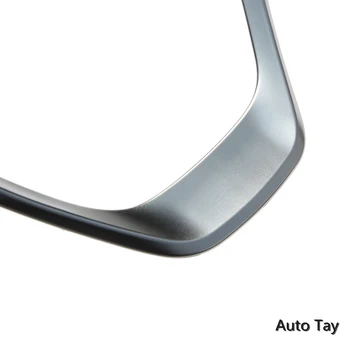 ABS Chrome Vairas Mygtuką Dekoratyvinės Apdailos Rėmelis Padengti Interjero Lipdukas, skirtas BMW 1 Serijos 3 F20 F30 F34 3GT 320i 328i 118i