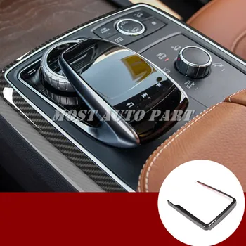 ABS Konsolės Pavarų dėžė Multimedijos Rėmo Dangtis Benz GLE W166 C292-2019 Automobilių accesories interjero Automobilio Apdaila
