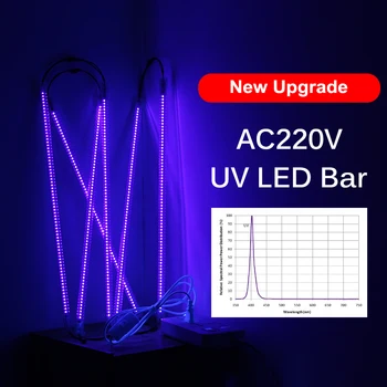 AC220V UV Scenos Šviesos diodų (LED Bar Lazerių Projekcijos, Apšvietimo Šalies Klubas, Diskoteka Šviesos Kalėdų Patalpų Etapo Poveikį, Juostos, Vamzdžiai