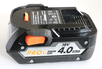 AEG RIDGID Ricci 18V 400 0MAH galios įrankis ličio baterijos (naudojamų produktų)