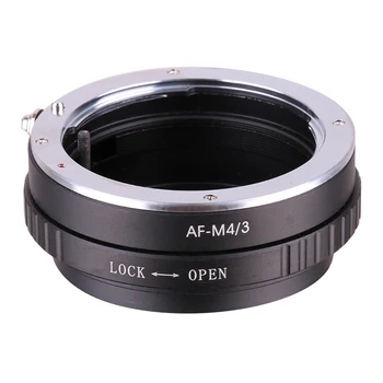 AF-M4/3 Metalo Rankinis Objektyvo Adapterio Žiedas, skirtas Minolta AF Objektyvas Tinka M4/3 Pritvirtinkite Fotoaparatą Olympus E-P1 E-P2 už G1 GF1 Objektyvas