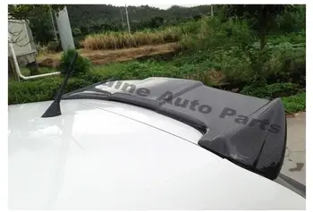 AGenuine Anglies pluošto automobilio langą lūpų spoileris sparno galinės durys, stogo spoileris, sparnas Audi/VW Polo 6 7 2012+