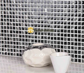Aikštė ledo crackle stiklo mozaikos plytelių, vonios kambarys dušo kabina, plytelės, virtuvės backsplash sienų plytelės, HMEE013