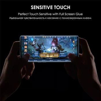 Akcoo už Xiaomi 11 UV Stiklo Screen Protector, su Visą Ekraną Klijai lietimui jautriais Mi 11 Stiklas Kino Oleophobic Danga