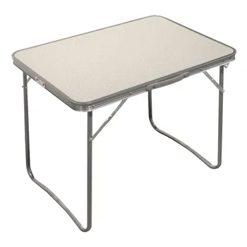 Aktive Sporto sudedamas stalas kempingas Balta, kempingas lentelė, nešiojamų stalo, stačiakampio formos lankstymo pusėje stalo