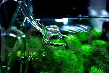 Akvariumas ADA stiliaus 13/17mm Stiklo Lily Pipe Pritekėjimo Srautas Žuvų Bako filtro, filtras, Vandens augalų įleidimo išleidimo žarna vamzdis skimmer